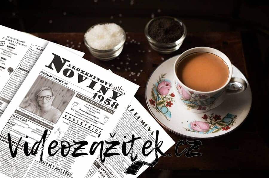narozeninové noviny 1958