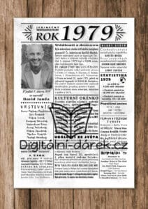 narozeninový plakát 1979