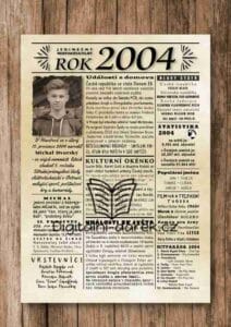 narozeninový plakát 2004