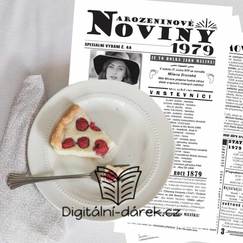 narozeninové noviny 1979