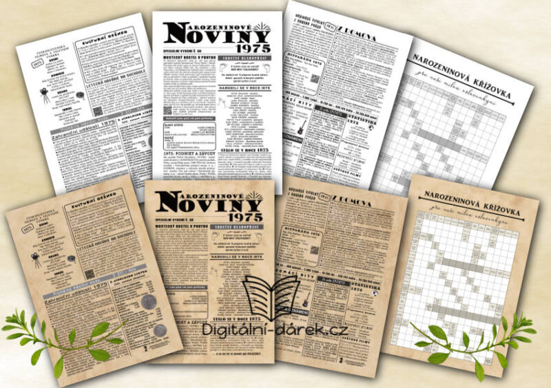 narozeninové noviny 1975 ihned ke stažení