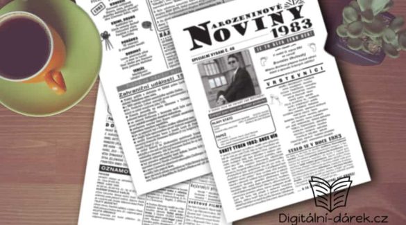 narozeninové noviny 1983