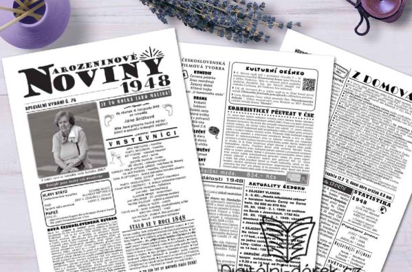 narozeninové noviny 1948